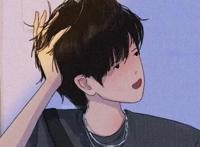 来咯！简约漫画风格学生时代男生头像来啦！