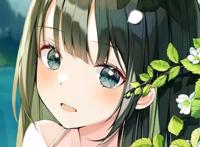 清新绿色系动漫女头