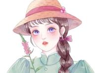 宫崎骏动漫人物卡通头像手绘图集