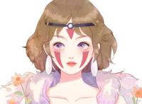 宫崎骏动漫人物卡通头像手绘图集
