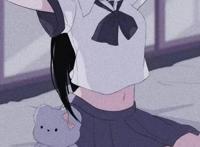 动漫女生头像，慢热的人最长情