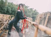 黑色旗袍气质无双，清新唯美的动漫美少女