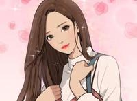 女漫画家真身曝光，结果比漫画女主还漂亮，不当模特可惜了