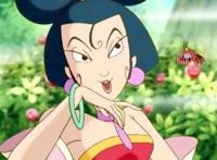 动漫最经典的妲己，被超高颜值美女扮演，额头上的666引人注目！