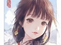 高点赞动漫头像美女CG壁纸｜似水温柔，皆在眼眸