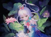 高点赞动漫头像美女CG壁纸｜似水温柔，皆在眼眸