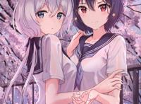 二次元#校服#动漫美女壁纸图