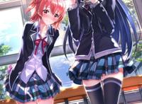 二次元#校服#动漫美女壁纸图