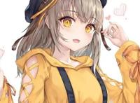 清纯可爱的二次元美少女，这也太可爱了吧
