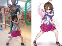 现实与二次元之间对比，果然还是二次元更胜一筹