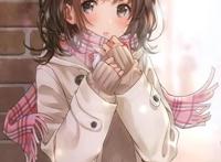 唯美动漫冬日美女CG壁纸，让你在炎炎夏日，舒心惬意