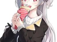 二次元美女壁纸：喜欢就像是风吹过大海的声音