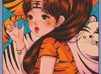 画师把十二生肖变不同风格的少女，兔子甜美可爱，只有“龙”最帅气