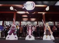 鬼灭无限列车现身广州，美女COSER带你游BW展，二次元福利满满