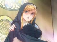 可以给我看一下你的胖次吗？二次元美少女一脸嫌弃但还是给你看了