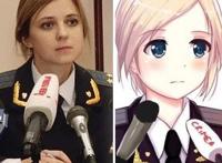 法庭女书记员神似“二次元”美女走红，其实国外同样有一位