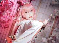 《崩坏学园》八重樱COS，美女小姐姐的星星腿，全是神秘的小心思