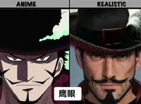 AI还原海贼王：女帝看着像东方美女，月光莫利亚有伊藤润二画风