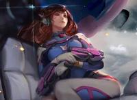 二次元萝莉COS《守望先锋》D.VA，感觉身体被掏空！