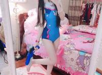 二次元萝莉COS《守望先锋》D.VA，感觉身体被掏空！