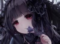 黑暗系二次元女生头像，喜欢的宝宝抓紧抱走吧！