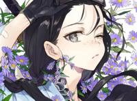 古风二次元绝色美女头像：我一向都在你身后，就差你一个回头