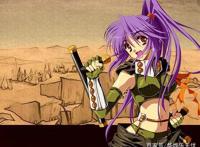 唯美古风二次元美女壁纸，花若怜，落在谁的指尖