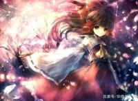 唯美古风二次元美女壁纸，心似双丝网，中有千千结