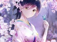 二次元女生头像壁纸可爱的女生也有一颗温柔的心