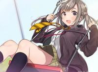 那些穿着jk制服的二次元美少女