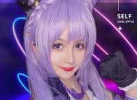 二次元美女游戏首秀，大眼睛勾魂夺魄，粉丝：这不比电气鼠好看？