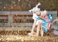 动漫：二次元女孩cos瑶，神还原，可爱有灵性