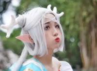 动漫：二次元女孩cos瑶，神还原，可爱有灵性