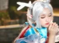 动漫：二次元女孩cos瑶，神还原，可爱有灵性