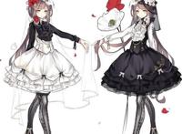洛丽塔动漫二次元少女插画欣赏，青涩美少女的别样诱惑“洛丽塔”