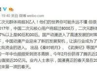 国漫二次元群体超过三亿！国漫打破日漫垄断终于走向春天