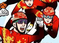 五个多小时画完“首金”，济南听障漫画师的冬奥漫画再次走红