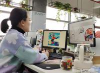 五个多小时画完“首金”，济南听障漫画师的冬奥漫画再次走红