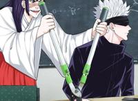 咒术回战恶搞图，五条悟全部没有违和感，最后一张笑出声