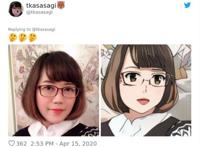 真人变成动漫风格会是怎样？有人眼睛变美了，有人直接线上毁容