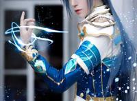 史莱克七怪男神cos，戴沐白侧颜绝了，奥斯卡让人眼前一亮