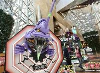 香港新世纪福音战士展览重现2.4米EVA初号机