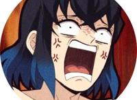 「第19期」动漫男头：鬼灭之刃嘴平伊之助头像
