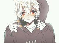 动漫男头白发动漫小哥哥哦～