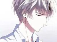 动漫男头白发动漫小哥哥哦～