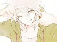 动漫男头白发动漫小哥哥哦～