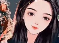 漫画风画像风靡全网，二次元彭十六超清纯，蔡萝莉却差强人意