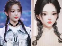 大佬还原二次元版美女，林黛玉和杨超越竟共用一张脸？网友：好真实