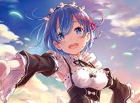 二次元中的美女发色，雷姆的蓝色头发，打破了固有的认知度