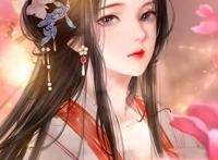 古风少女动漫绘图，愿我如星君如月